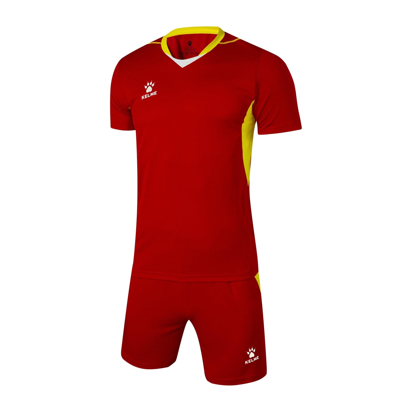 Kelme 4 Colors Men's Volleyball Short Sleeve Jersey Set