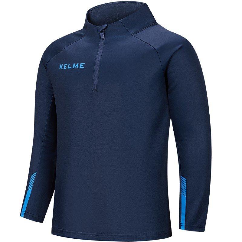 Kelme 5 Colors Kids Half Zipper Polyester Jacket