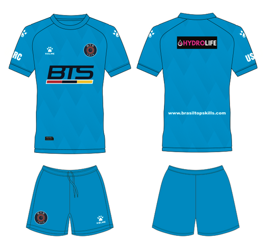 Brasil Top Skills Soccer School Training Jersey Set