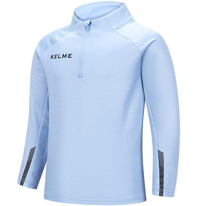 Kelme 5 Colors Kids Half Zipper Polyester Jacket